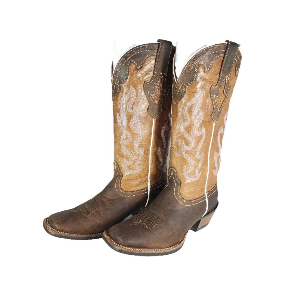 ARIAT Crossfire Caliente Women's US 7,5B Weathered Brown Western Boots
